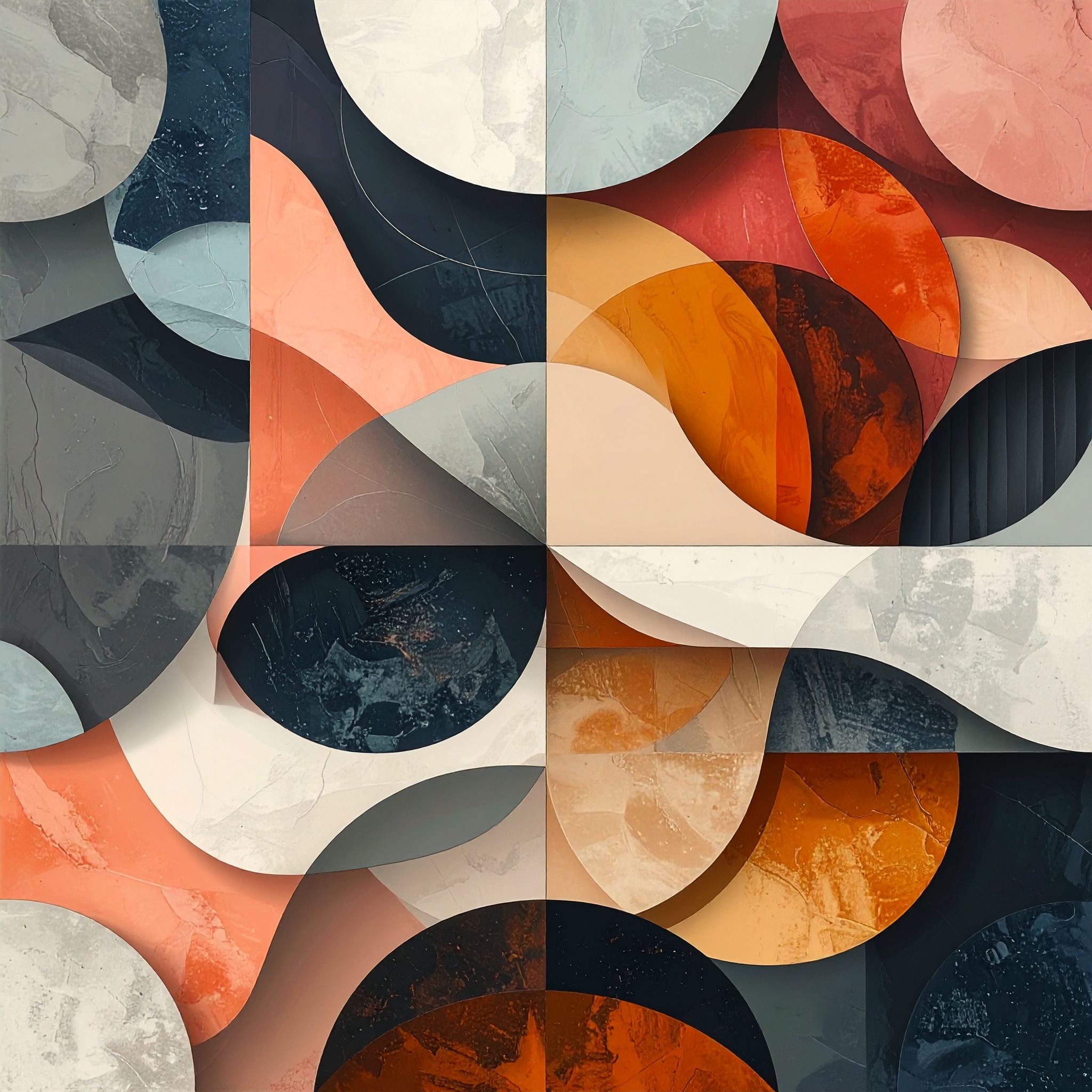 Abstract canvas print