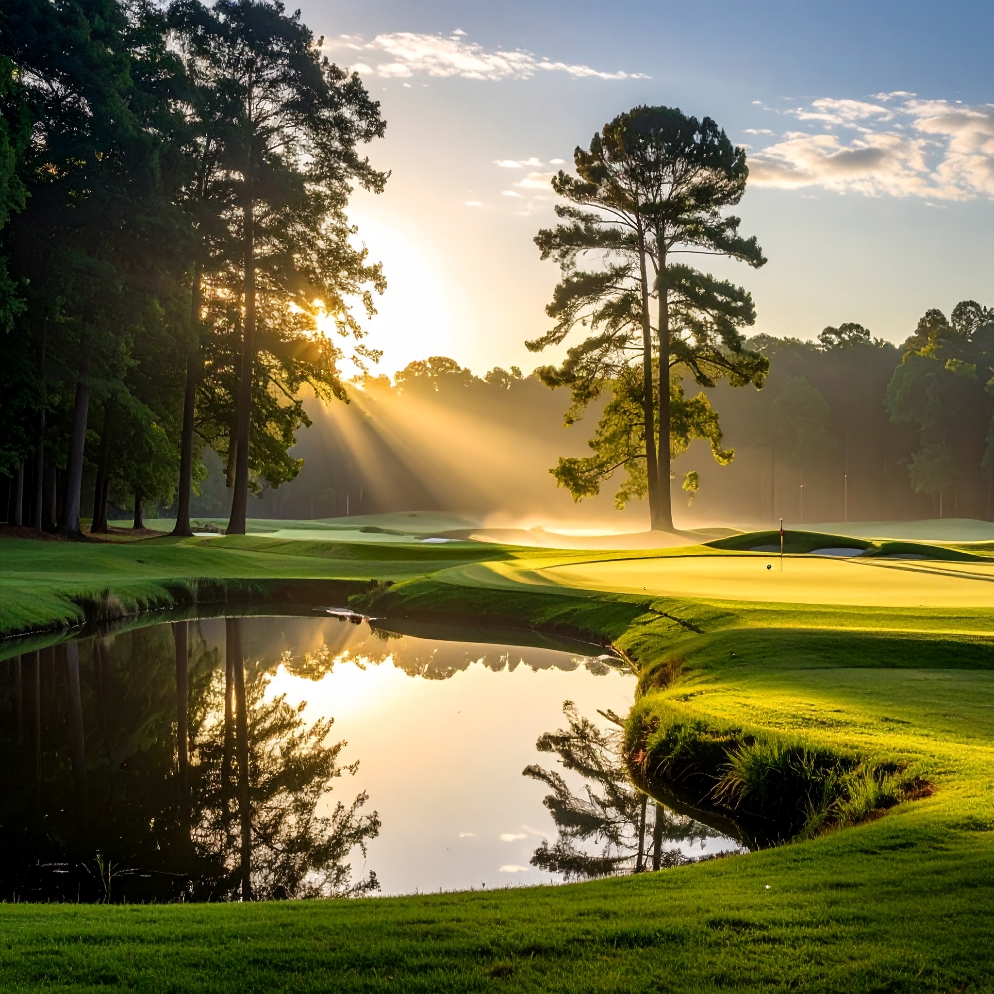 Approach (golf) canvas print